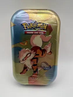 Pokemon TCG Scarlet & Violet 151 Mini Tin - Arcanine & Omanyte - Image 1
