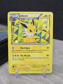 Pokemon Card TCG Jolteon BW91 Holo Black & White Series 2013 Black Star Promo - Image 3