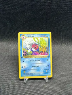 Seaking - 1st Edition - 46/64 Jungle - Pokemon TCG - 1999 - Image 1