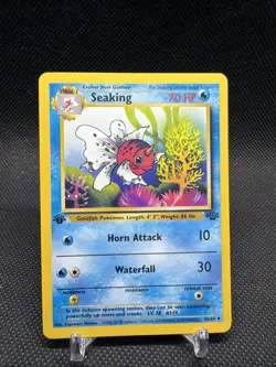 Seaking - 1st Edition - 46/64 Jungle - Pokemon TCG - 1999 - Image 2