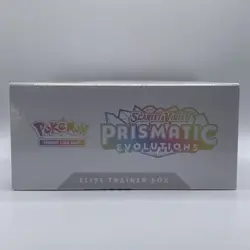 Pokemon TCG Prismatic Evolutions Elite Trainer Box ETB Scarlet & Violet SEALED - Image 5