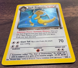 Vintage Dark Dragonite 5/82 Team Rocket Holo base set 1999 Pokemon Card ungraded - Image 1