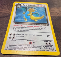 Vintage Dark Dragonite 5/82 Team Rocket Holo base set 1999 Pokemon Card ungraded - Image 5