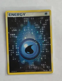 Pokemon Card - Water Energy Emerald 103/106 Holo Rare - Image 3