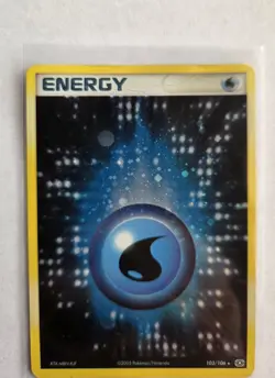 Pokemon Card - Water Energy Emerald 103/106 Holo Rare - Image 4
