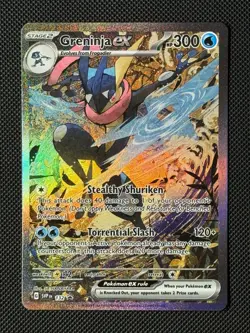 Pokemon Cards Greninja ex SVP 132 Scarlet & Violet Promo - Image 1
