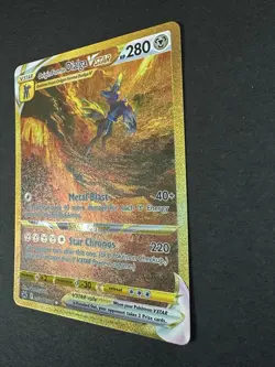 MINT Pokemon Crown Zenith Origin Forme Dialga VSTAR GG68/GG70 Gold - Image 3
