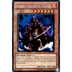 Great Shogun Shien LCGX-EN233 Yu-Gi-Oh! Card Secret Rare Unlimited Edition - Image 1