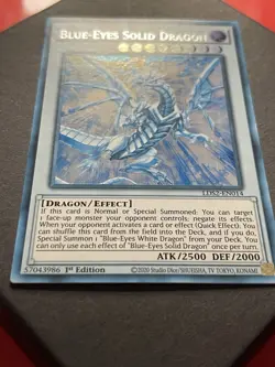 Blue-Eyes Solid Dragon | FADED | LDS2-EN014 | Ultra Rare | YuGiOh! - Image 2