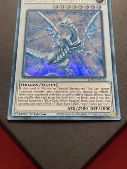 Blue-Eyes Solid Dragon | FADED | LDS2-EN014 | Ultra Rare | YuGiOh! - Image 3