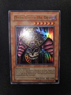 Yu Gi Oh! Dark Ruler Ha Des Lod-001 No Lob Mfc Ioc Dcr Ghost Ultimate Hero Cyber - Image 1