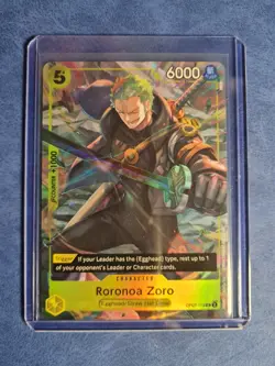 One Piece Roronoa Zoro · OP07-113 • Unnumbered Promo · UC · Englisch · NM - Image 1