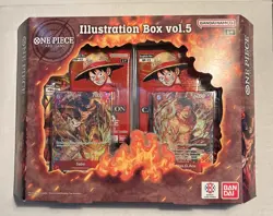 One Piece Card Game Illustration Box Vol 5 - Factory Sealed (Portgas D Ace Sabo) - Image 1