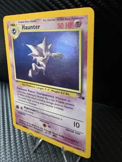 Haunter Holo 6/62 Fossil Set WOTC 1999 Pokemon Card LP - Image 3