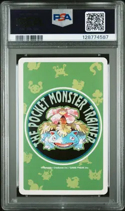 Pokemon Green Gengar 6 of Spades Playing Poker Card 1996 PSA 8 NM-MT - Image 2