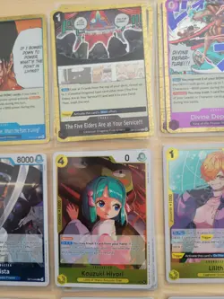 One Piece tcg 41 Cards Bulk Lot Collection Mixed ALL RARES/FOILS - Image 4
