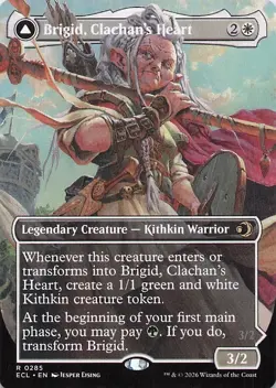 Brigid, Clachan's Heart (Borderless) Lorwyn Eclipsed Regular - Image 1