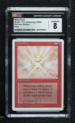 Mana Flare Magic: Revised Edition CGC 8 1994 - Image 1