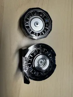 Die Hard Dice Swamp LifeLink Remixable Counter; black white Metal Spindown - Image 3