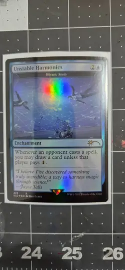 Unstable Harmonics - Rhystic Study - Secret Lair Drop Series ARCANE Foil NM - Image 1