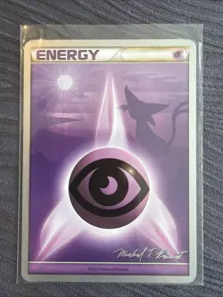 Espeon Art HGSS Psychic Energy LP 2010 World Championships Pokemon Deck MTP001 - Image 1