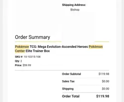 Pokemon Center Ascended Heroes Elite Trainer Box - Confirmed Order - Image 2