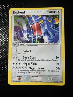 Exploud 3/106 Pokemon 2005 EX Emerald Holo Rare - Image 1