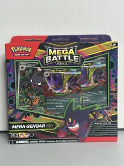 Pokemon TCG Mega Battle Deck Mega Gengar Ex - BRAND NEW SEALED✅ HAUNTER Promo - Image 1