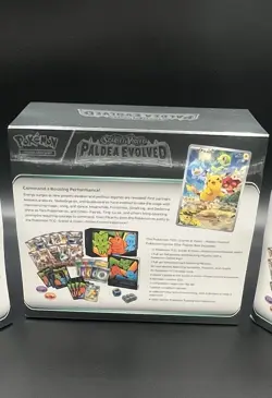 Paldea Evolved Pokemon Center ETB Elite Trainer Box (Exclusive) SEALED 2023 - Image 4