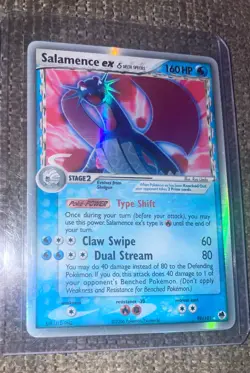 Salamence ex Delta Species 98/101 Holo Rare 2006 Pokemon EX Dragon Frontiers NM - Image 1