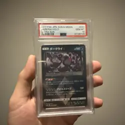 PSA 10 Darkrai Prism 031/066 Pokemon Ultra Sun 2017 Japanese - Image 1