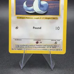 Pokemon Dratini 026/102 Base Set (Shadowless) Regular - Image 3