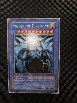 Yu Gi Oh! Obelisk The Tormentor GBI-002 Secret Promo No Lob Lod Mfc Ioc Dcr - Image 1