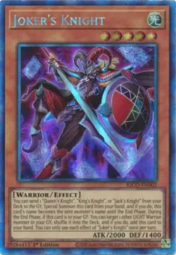 Near Mint Joker's Knight - KICO-EN002 - Collector's Rare - 1st Edition - YuGiOh - Image 1
