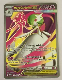 Pokemon Mega Gardevoir EX Me01: Mega Evolution 159/132 Ultra Rare Holo Card - Image 1