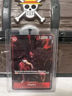 Shanks (Alt Art) OP09-004 SR Emperors in the New World - ONE PIECE Card English - Image 1