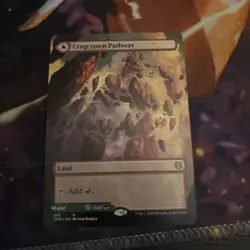 Cragcrown Pathway Borderless Card Zendikar Rising Magic the Gathering - Image 2