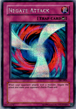 Negate Attack (The Sacred Cards) TSC-003 Secret Rare Yu-Gi-Oh! - Image 1