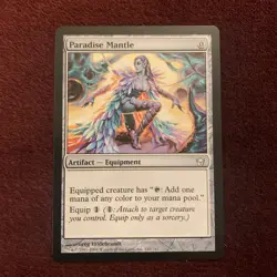 Paradise Mantle Fifth Dawn Regular NM+ Magic The Gathering MTG Card Unplayed - Image 1