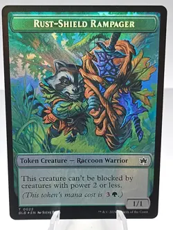 Rust-Shield Rampager / Food - (Foil) Token Bloomburrow BLB MTG - Image 2
