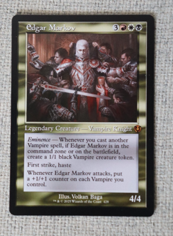 Edgar Markov - Retro Frame x1 - Innistrad Remastered - NM-Mint, English - Innist - Image 1