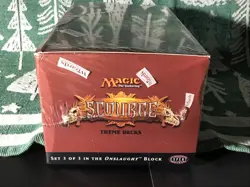 2003 MtG Scourge Theme Deck Display Box Factory Sealed - English - Image 3