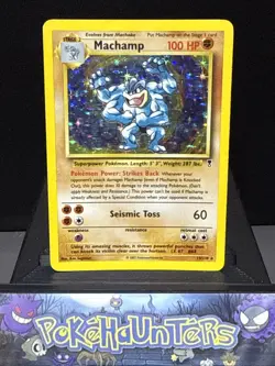 Pokemon Card Machamp 15/110 Legendary Collection Set Holo Rare Light Play - Image 1