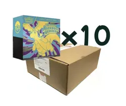 Pokemon Erhabene Helden Top Trainer Box Sealed Case 10x Boxen! Deutsch!! Pre!!! - Image 1