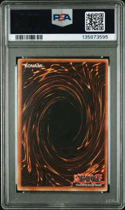 2003 YU-GI-OH! MFC-MAGICIAN'S FORCE #000 DARK MAGICIAN GIRL PSA 4 - Image 2