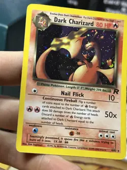 Dark Charizard 4/82 Team Rocket 2000 Holo Rare WOTC Pokemon Card TCG - Image 5