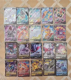 Pokemon Card Lot (20 Card Lot) Standard V Ultra Rare And Full Arts - Image 1