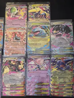 Pokemon TCG - Textured ex Card Lot - 30x - Prismatic, Mega Evolution, Phantasmal - Image 4
