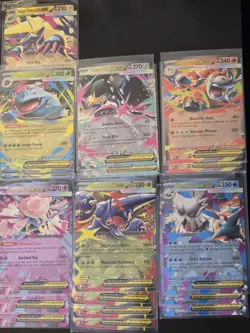 Pokemon TCG - Textured ex Card Lot - 30x - Prismatic, Mega Evolution, Phantasmal - Image 5