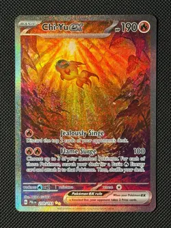 Pokemon Cards Chi-Yu ex 259/193 Paldea Evolved Special Illustration Rare - Image 1